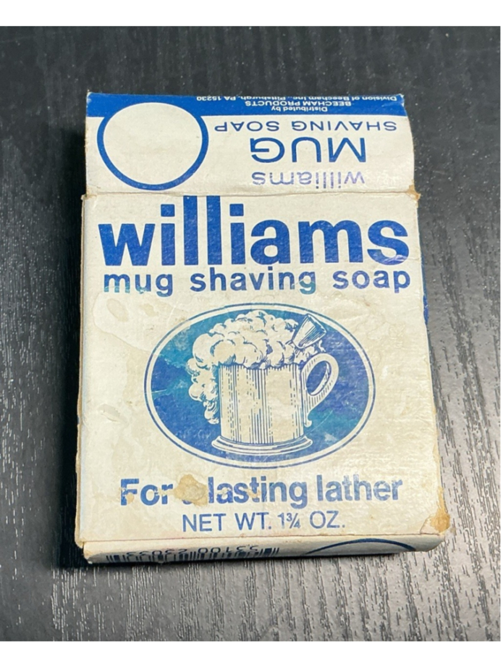 Vintage Williams Mug Shaving Soap Bar